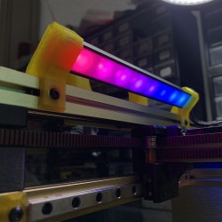 LED strip mount for Voron V0.1