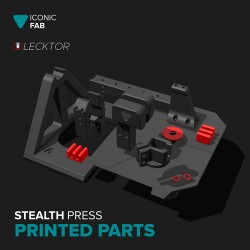 Stealthpress printed parts...