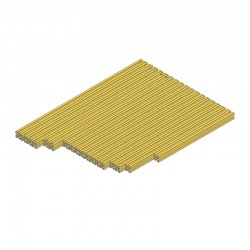 Misumi V2.4 300 Frame (Yellow)