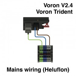 Voron V2.4/VTD Mains wiring...