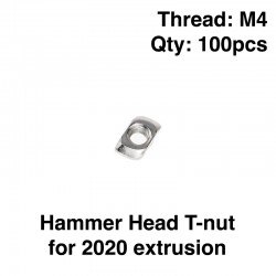 [EOL] Hammer head M4 T-nuts...